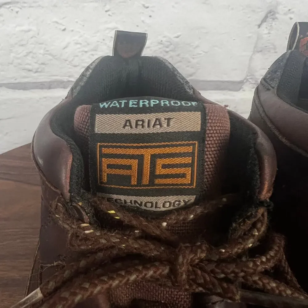 Ariat Mens 10.5 Western Outdoors Gorpcore Terrain Endurance Leather Hiking Boots